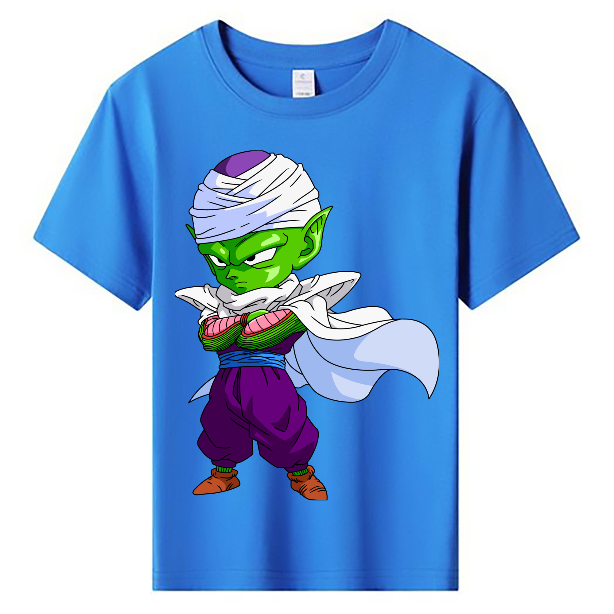 （画像用） ドラゴンボール ピッコロ DRAGON BALL Piccolo 綿100％キッズTシャツ（フロントプリント）